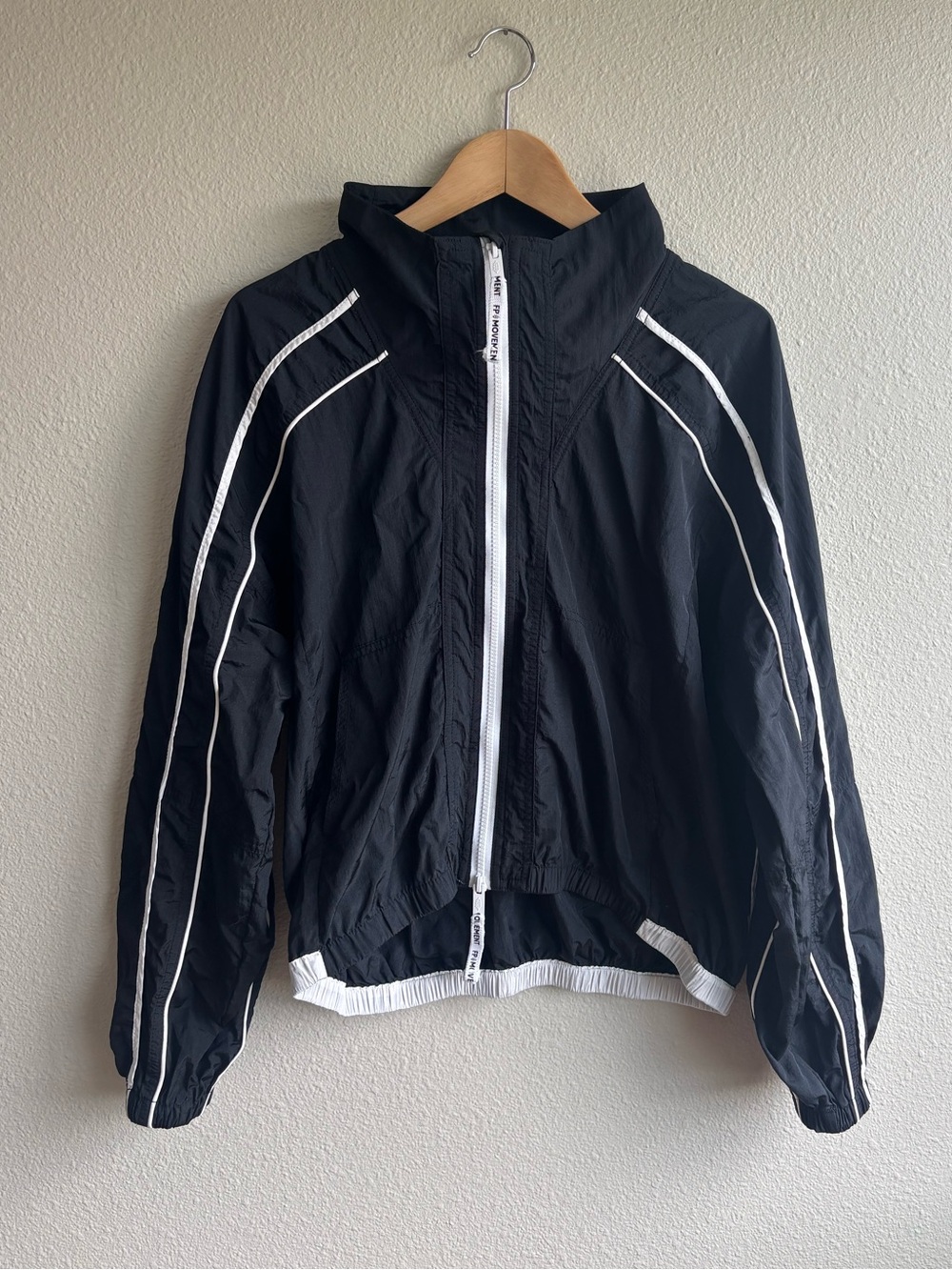 Black Windbreaker